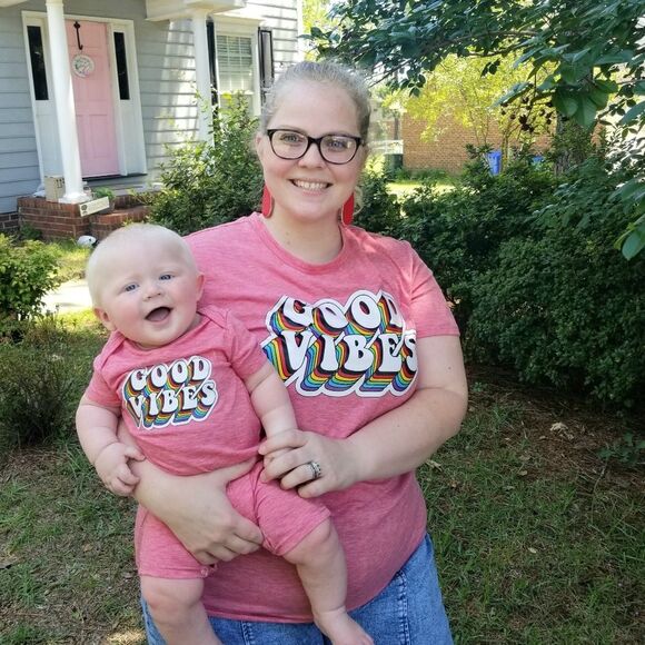 Matching Mom and Baby Outfits XL 3-6 Months - Picture 3 of 11